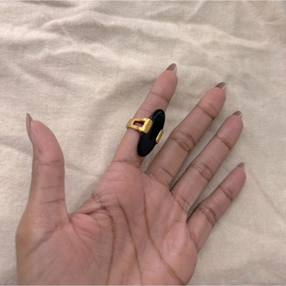 Black onyx ring - Picture 3 of 4